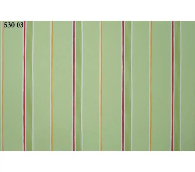 Tapet cu dungi verde, rosu, Gardena 53003 foto