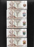 Rar! Set Transnistria 9 x 1 rubla 2007 cu diferite steme (neoficiale) unc, Europa