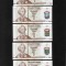 Rar! Set Transnistria 9 x 1 rubla 2007 cu diferite steme (neoficiale) unc