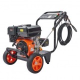 Pompa de spalat de inalta presiune, 303 Bar, Motor termic benzina, Putere 15 CP, 15 l/min, Lungime furtun 15 m, Oem