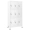 vidaXL Dulap vestiar cu 9 compartimente, oțel, 90 x 45 x 180 cm, gri 20157