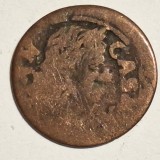 Polonia Lituania 1 Schilling /Szelag 1666 /Vilnius Jan ll Casimir Vasa