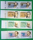TIMBRE ROMANIA MNH L.P.1450/1998 Secolul XX ( I ) -Serie &icirc;n pereche