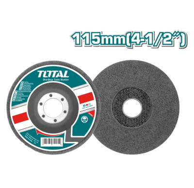 TOTAL - DISC BURETE PENTRU POLISAT 115MMX22.22MM PowerTool TopQuality foto