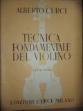 Tecnica fondamentale del violino- Alberto Curci