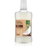 Ecodenta Cosmos Organic Minty Coconut apă de gură aroma Coconut, Aloe Vera, Pepermint 500 ml
