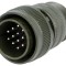 Conector circular din aluminiu 20 MS/DS