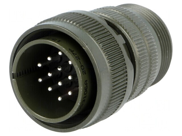 Conector circular din aluminiu 20 MS/DS