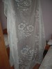 Perdea cu rejansa, alba, model floral, dimensiuni Latime = 170cm, Inaltime = 230cm