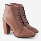 Botine piele naturala Ariana Maro - sau Orice Culoare