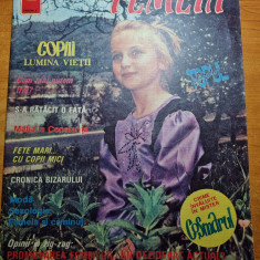 femeia iunie 1992-maria dragomiroiu,moda,moda pentru copii,retete culinare