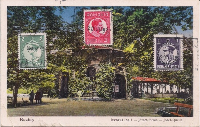 Carte postala circulata in 20 iunie 1932