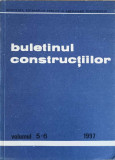 BULETINUL CONSTRUCTIILOR VOL.5-6. LISTA STANDARDELOR CU APLICABILITATE IN CONSTRUCTII IN VIGOARE LA 1 IUNIE 1997