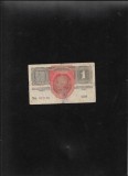 Austria Austro Ungaria 1 krone korona 1916 (1919) supratipar Deutschosterreich seria302138