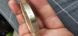 IRAN , medalie argint 62,2 grame , 2 UNCII puritate 0.999 , suflata cu aur de 24 karate , an 2003