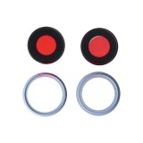 Geam Camera Spate cu Rama Albastra Apple iPhone 14