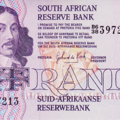 Bancnota Africa de Sud 5 Rand (1981-89) - P119c UNC