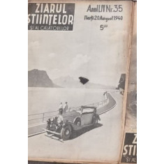 Ziarul Stiintelor si al Calatoriilor - Anul LIV Nr 35, 1940