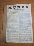 revista munca - 24 martie 1894 - poezia foaia vesteda - mihai eminescu
