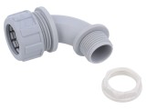 Conectori &icirc;n unghi 90&deg; filet metric exterior nerotativ
