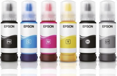 Cerneala originala Epson 115, EcoTank, flacon 70 ml - Gri foto