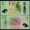 Fiji 2026 - 5 dollars UNC