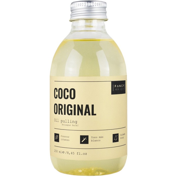Coco Ulei pentru igiena orala Original cu efect de albire a dintilor 250 ml Coco Ulei pentru igiena orala Original cu efect de albire a dintilor 250 ml
