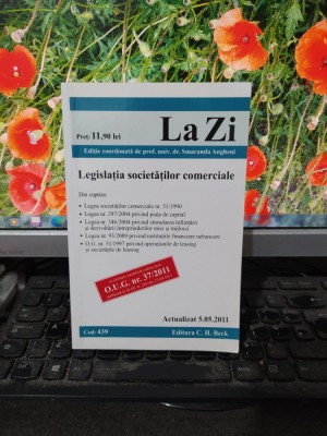 Legislația societăților comerciale, actualizat 5.05.2011, București 2011, 097 foto