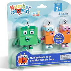 Set figurine Numberblocks - Patru Teribilii Doi