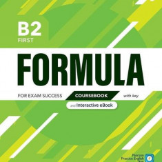 Formula B2 First Coursebook with Key Digital Resources and Interactive eBook - Paperback brosat - Lindsay Warwick, Lynda Edwards - Pearson