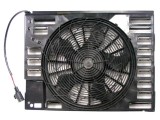 GMV radiator electroventilator BMW Seria 7 E65/E66, 01.2003-11.2006, 760 i, Li, LiS, motor 6.0 1 V12, benzina, cutie automata, cu AC, 330 W; 400 mm;, SRLine