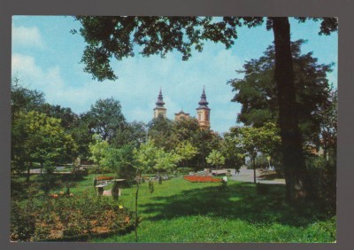 CPIB 20753 CARTE POSTALA - ORADEA. VEDERE DIN PARCUL &amp;quot;PETOFI&amp;quot;. OSEDT, NECIRCULAT foto