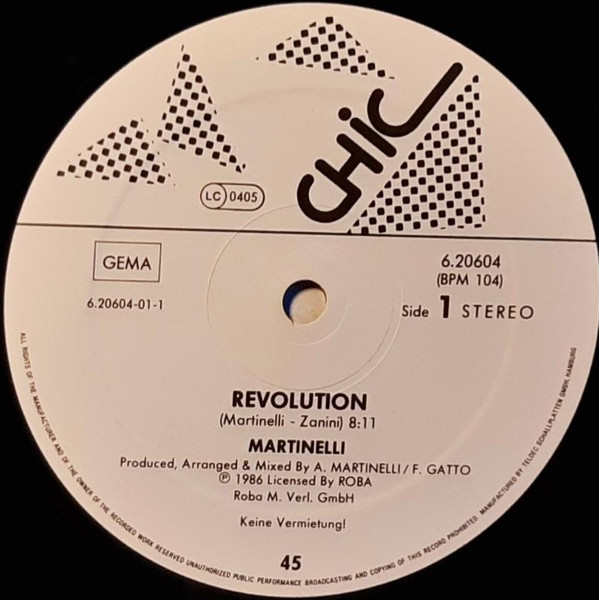 Martinelli - Revolution (Vinyl)