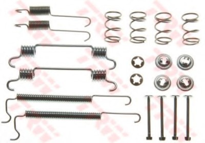 Set accesorii, sabot de frana DAEWOO LANOS (KLAT) (1997 - 2016) TRW SFK384 foto