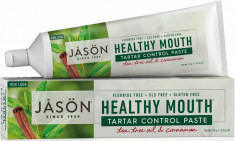 Pasta de dinti anti-placa si tartru, Jason, Healthy Mouth, pt. gingii iritate, 119 g foto