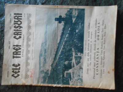 Revista Cele trei Crisuri, iul-aug 1936, an XVII, foto