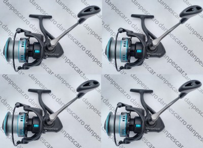 SET 4 Mulinete Feeder si Crap PRO FL POLEX Feeder PF6500 tambur Long Cast foto
