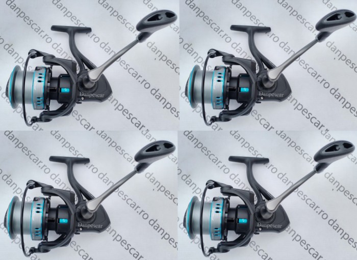 SET 4 Mulinete Feeder si Crap PRO FL POLEX Feeder PF6500 tambur Long Cast