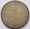 Bolivia, 1 Peso 1969, America Centrala si de Sud