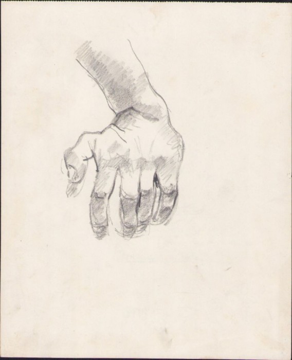 A1656 Schiță de Dimitrie &bdquo;Puiu&rdquo; Eitel, nesemnată