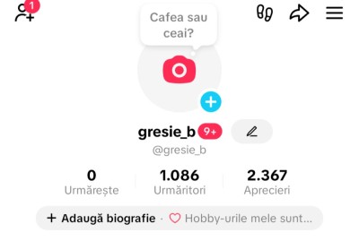 V&amp;acirc;nd cont de tiktok de 1k foto