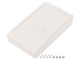 Carcasă Desktop ABS Albă 90x144x30 mm