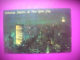 HOPCT 8047 NOCTURNA - NEW YORK CITY -SUA-AMERICA DE NORD -NECIRCULAT-PATRIOT A, Necirculata, Printata