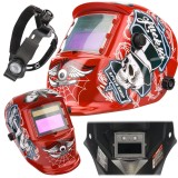 Cumpara ieftin Filtru de protecție pentru sudură cu auto&icirc;ntunecare RED TECHNIC RTAPS0061