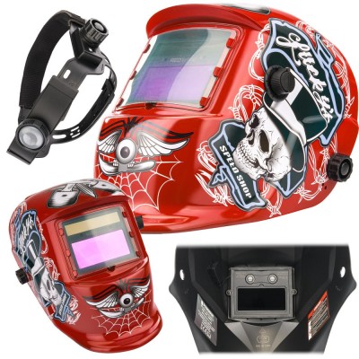 Filtru de protecție pentru sudură cu auto&amp;icirc;ntunecare RED TECHNIC RTAPS0061 foto