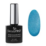 Cumpara ieftin Oja Semipermanenta Aquamarine SensoPRO Milano 10ml, Azure Serenity