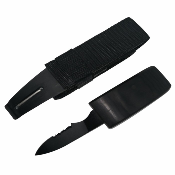 Cutit in curea IdeallStore&reg;, Belt of Justice, material textil, 132 cm, negru