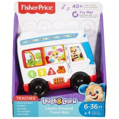 Autobuzul cu lumini si sunete Laugh &amp; Learn - Fisher Price