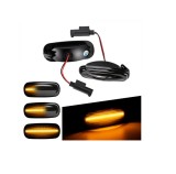 Lampa semnalizare laterala Land Rover Defender 90/110 (Ld), Discovery (Lj/Lt), Freelander (Ln), montare Fata, Stanga+Dreapta, indicator dinamic; LED;