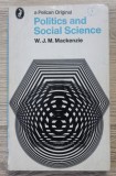 W. J. M. Mackenzie - Politics and social science